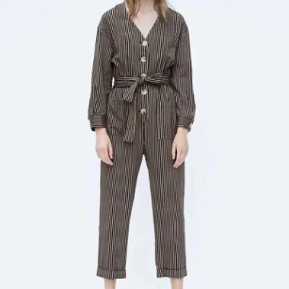 Zara‎ Women's Long-Sleeved Jumpsuit - Picture 3 of 12